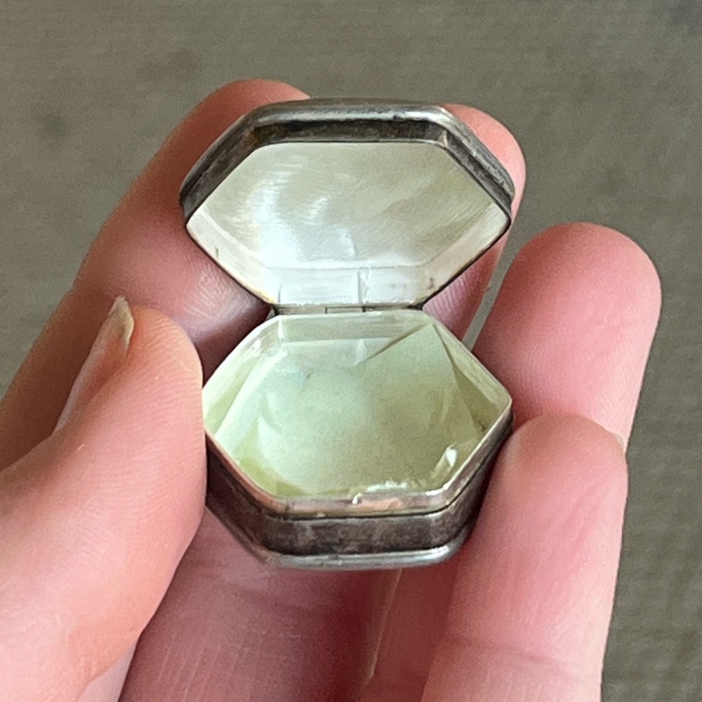 Sterling Silver Pill Box